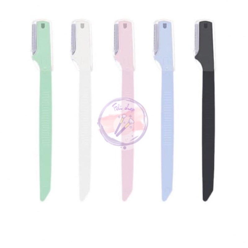 Pisau Cukur Alis Mini isi 2 pcs + Box