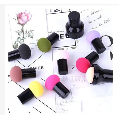 Sponge Makeup Panjang Hitam