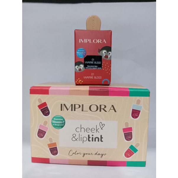 Liptint Implora Original no.1 (vampire blood)