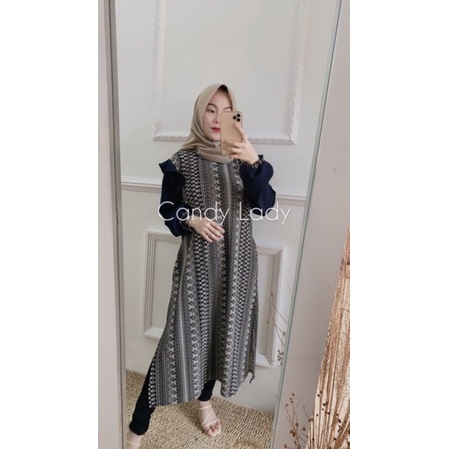 Ruffle Ethnic Tunik