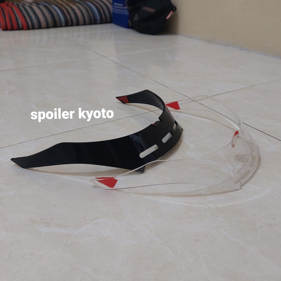 SPOILER HELM KYT KYOTO INCLUDE 3M