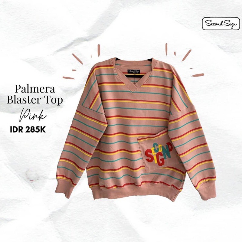 Secondsign Palmera Blaster Top Pink