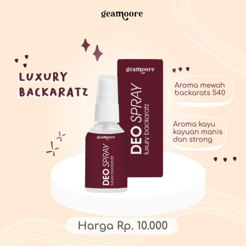 Geamoore deo spray