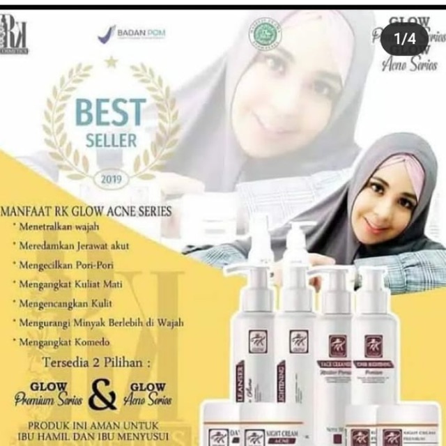 RK glowing kosmetik