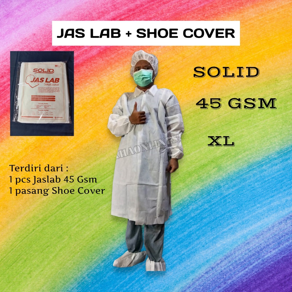 Jaslab 45 gsm + Shoe Cover Set