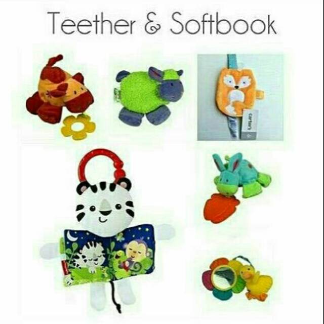 Teether dan softtoys