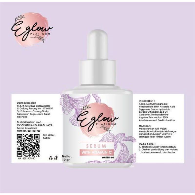 Serum eglow with vitamin C