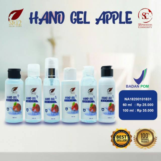 HAND GEL APPEL/100ml