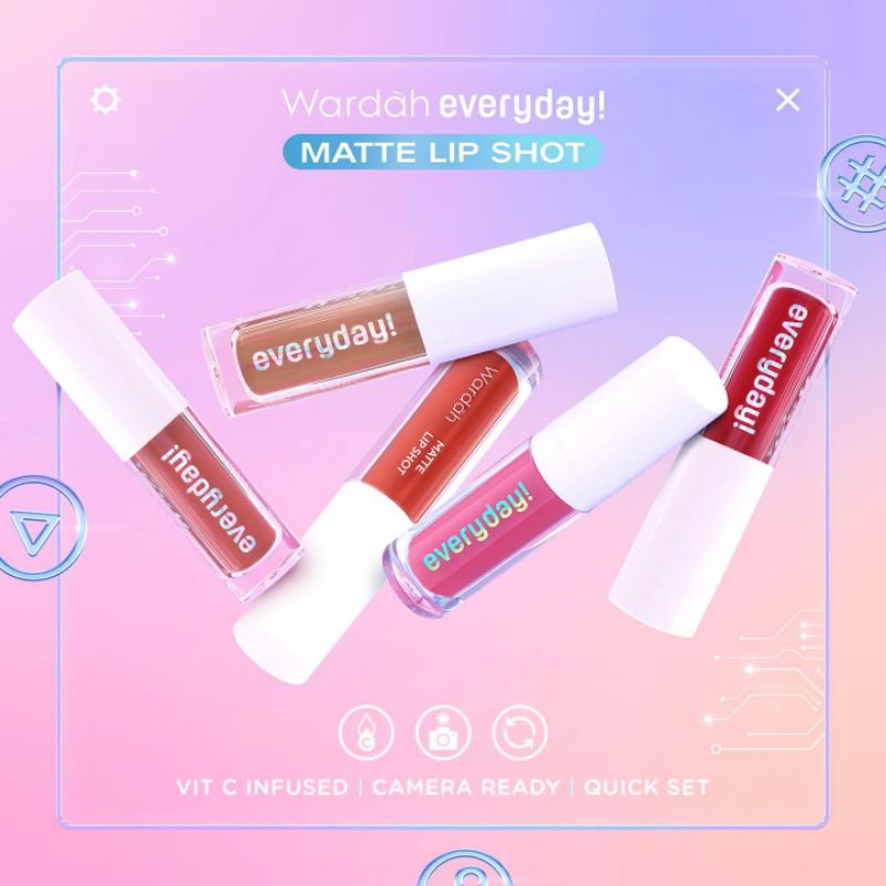 Wardah Everyday Matte Lip Shot