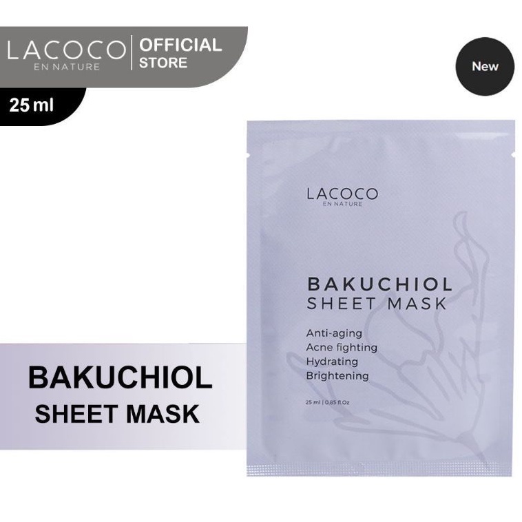 Lacoco Bakuchiol Sheet Mask Nasa