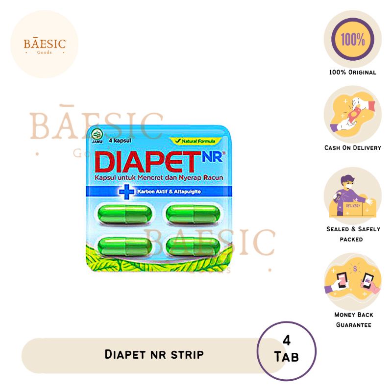 Diapet NR Strip 4 Tablet*