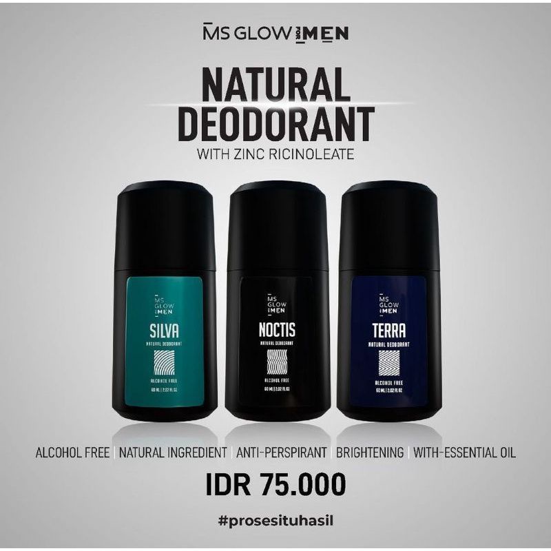 MS GLOW FOR MEN DEODORANT