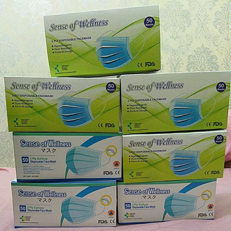 Masker 3 Ply Earloop