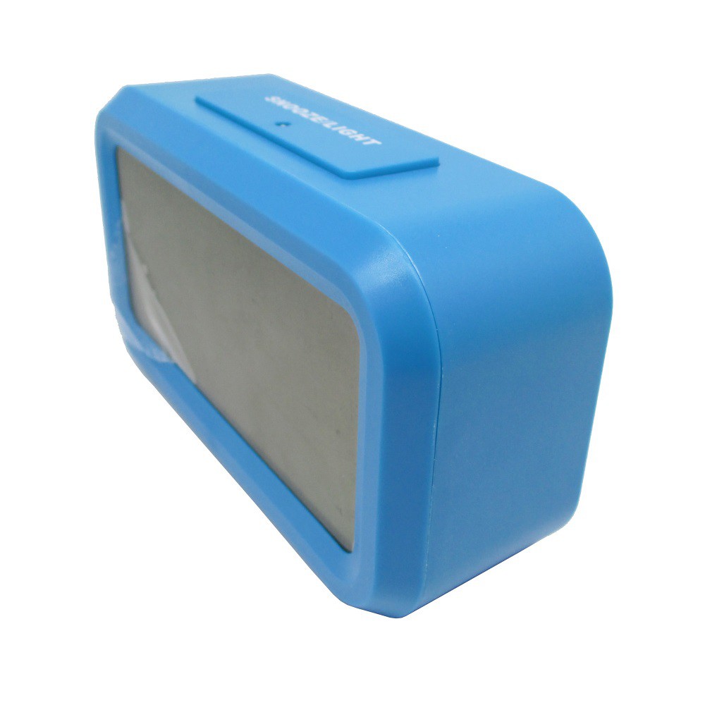 Jam Meja Pintar / Digital Desktop Smart Clock - Blue