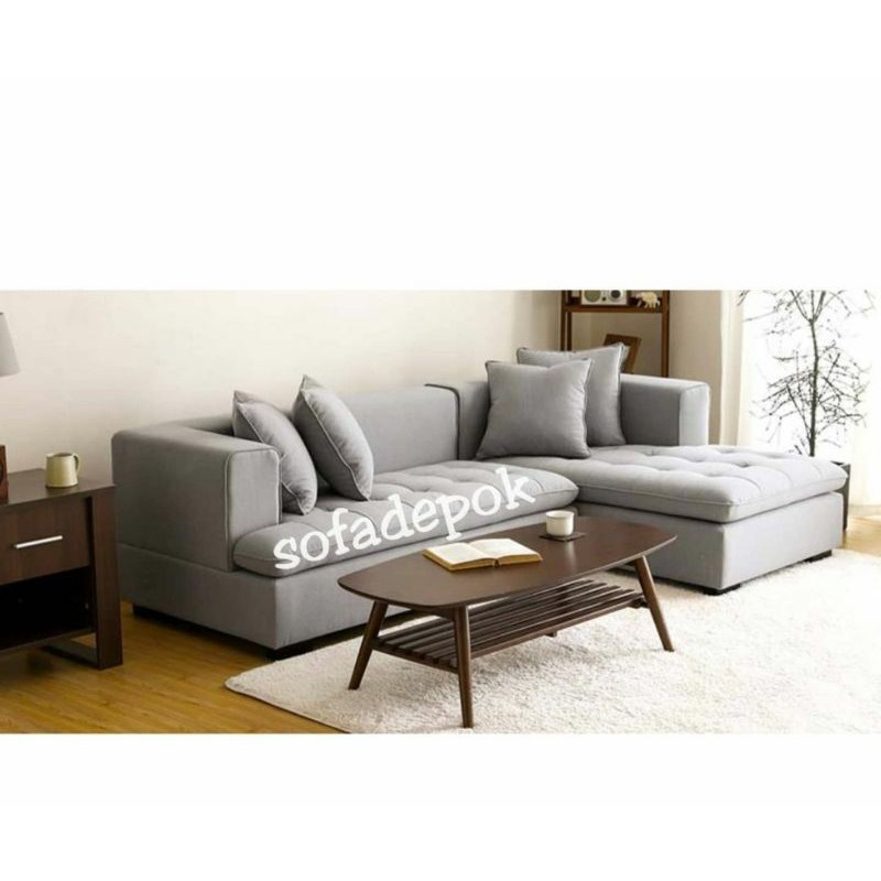 sofa L minimalis