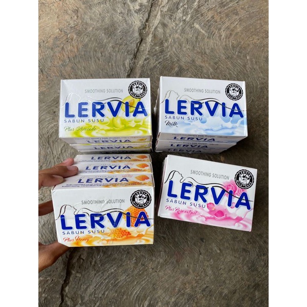 Sabun Susu Lervia 3pc