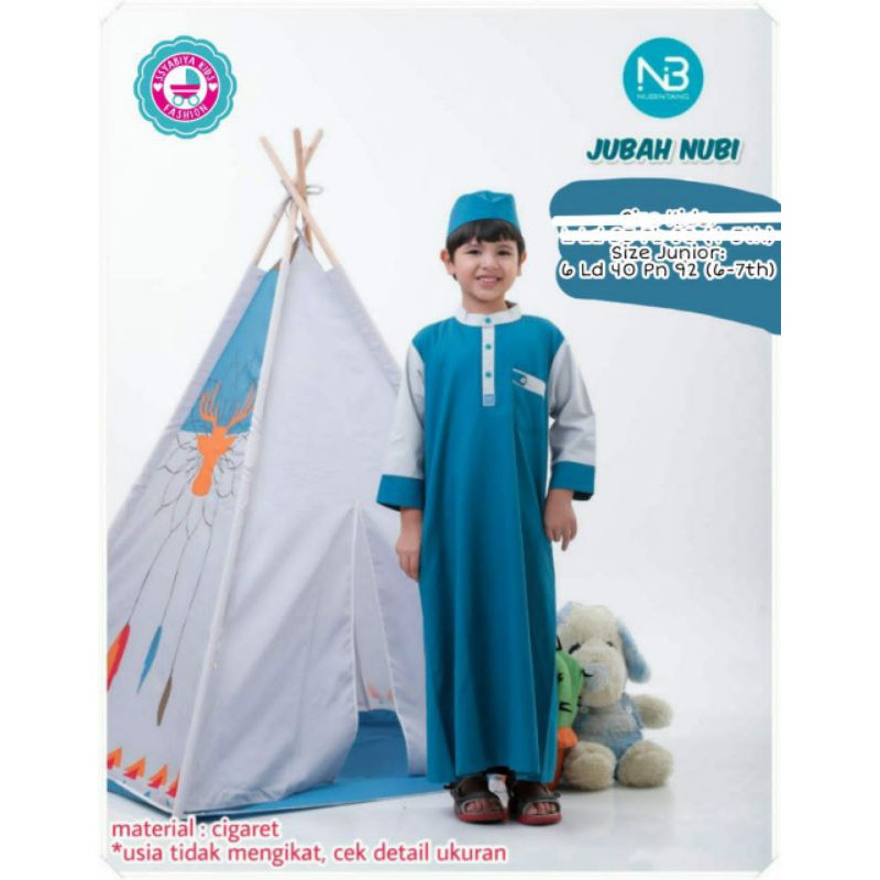 Jubah Nubi original