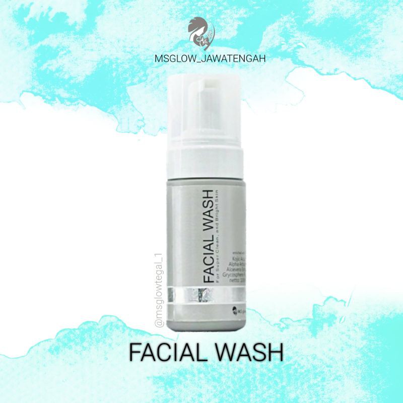 Facial wash ms glow