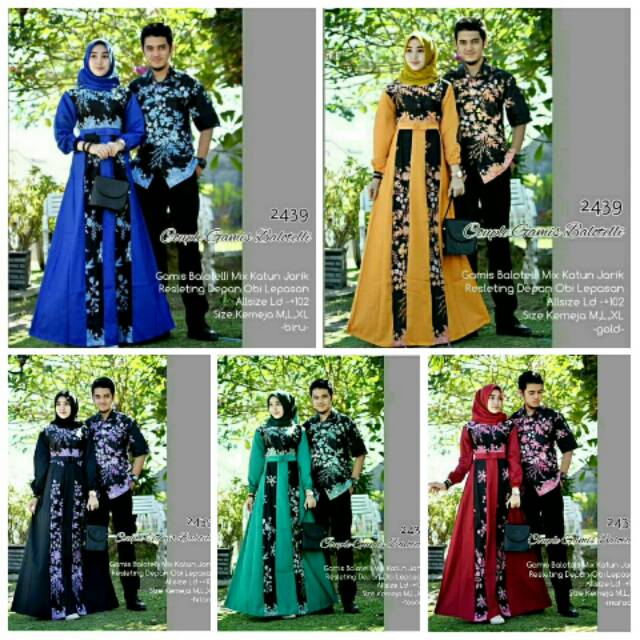Couple Gamis Baloteli