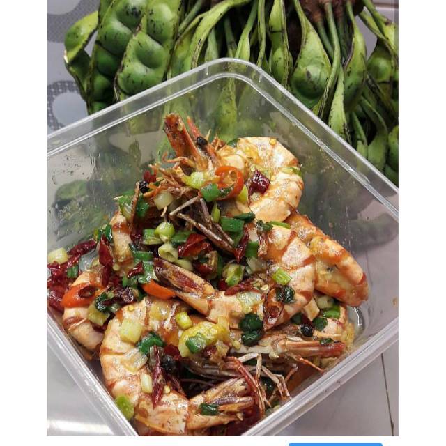 udang cabe garam