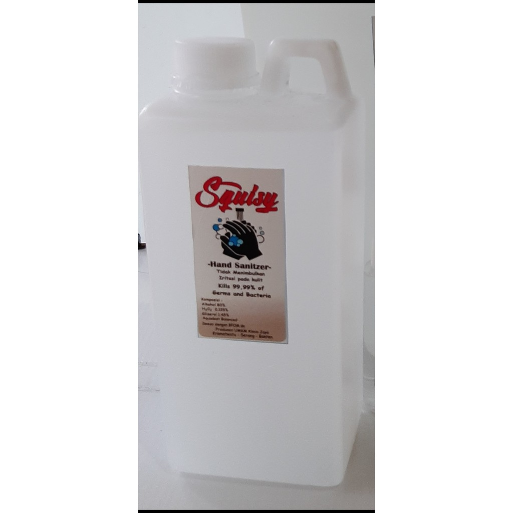 Squisy Hand Sanitizer Refill 1L