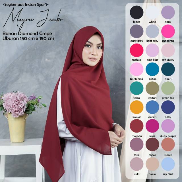 Jilbab Instan Mayra Jumbo