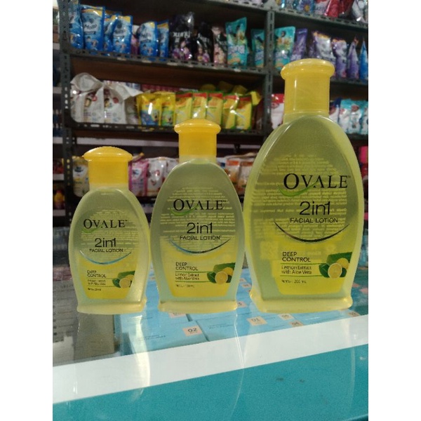 Ovale Lotion Lemon Deep Control 60ml, 100ml & 200ml