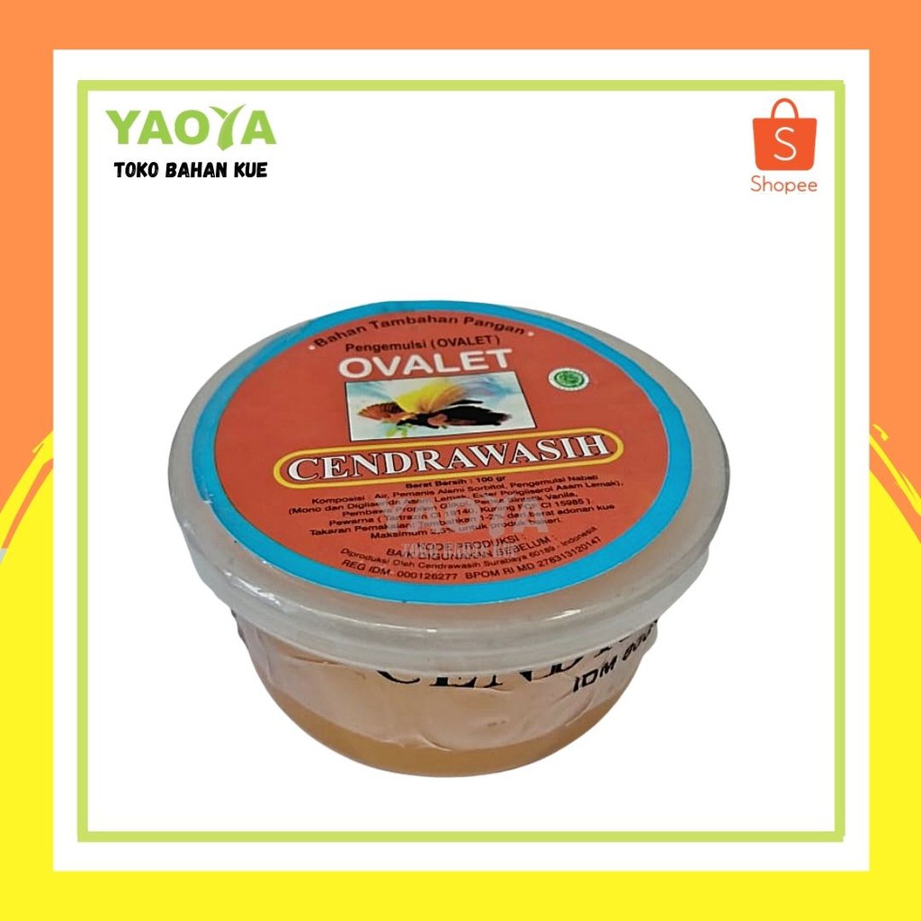 CENDRAWASIH OVALET POT 100G