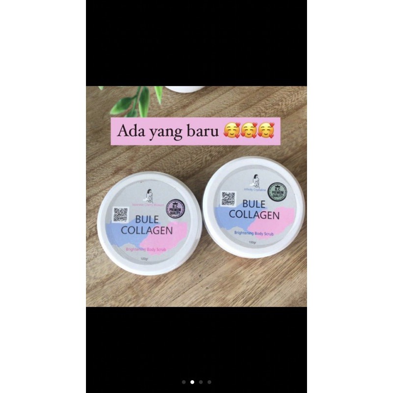 scrub bule colagen