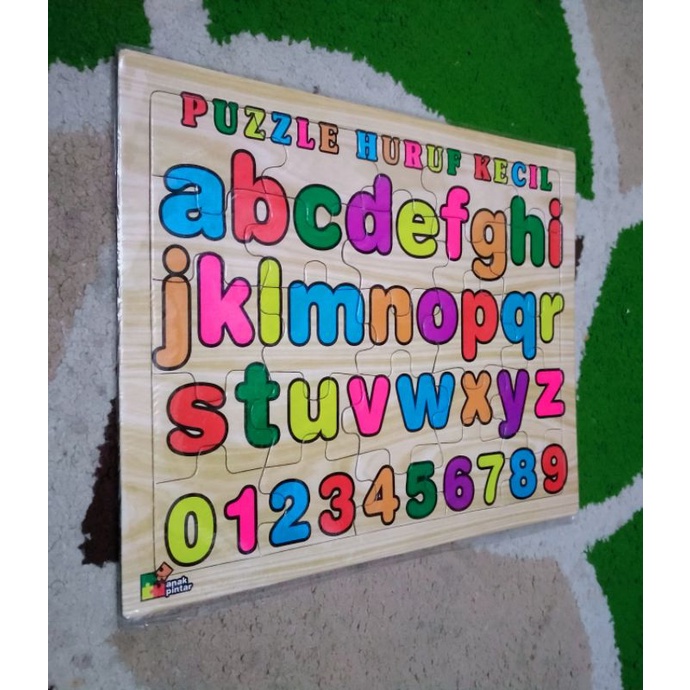puzzle besar huruf kecil