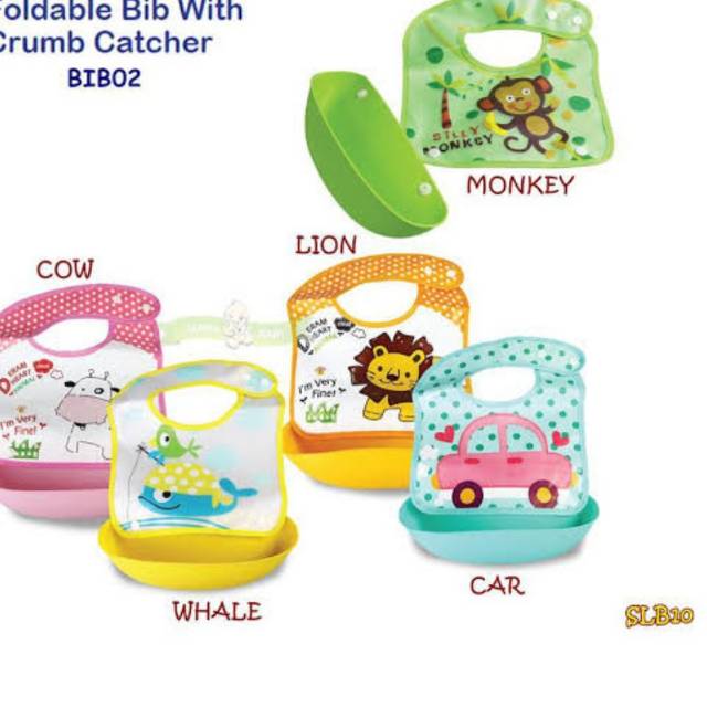 Babysafe crumb catcher bib