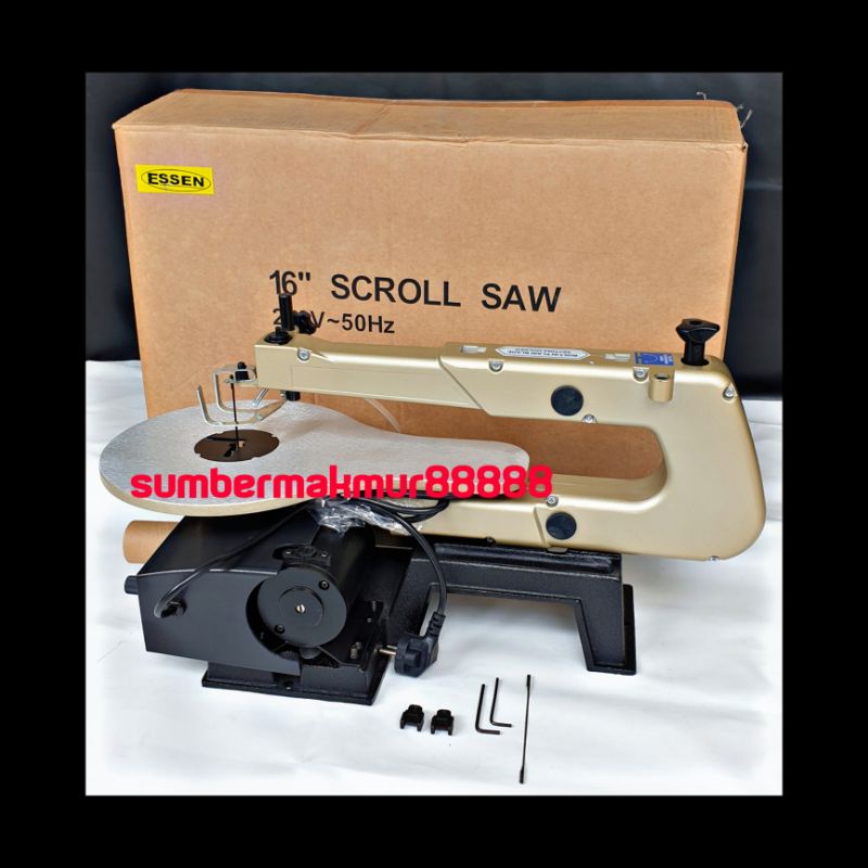 Mesin scroll saw essen 16"