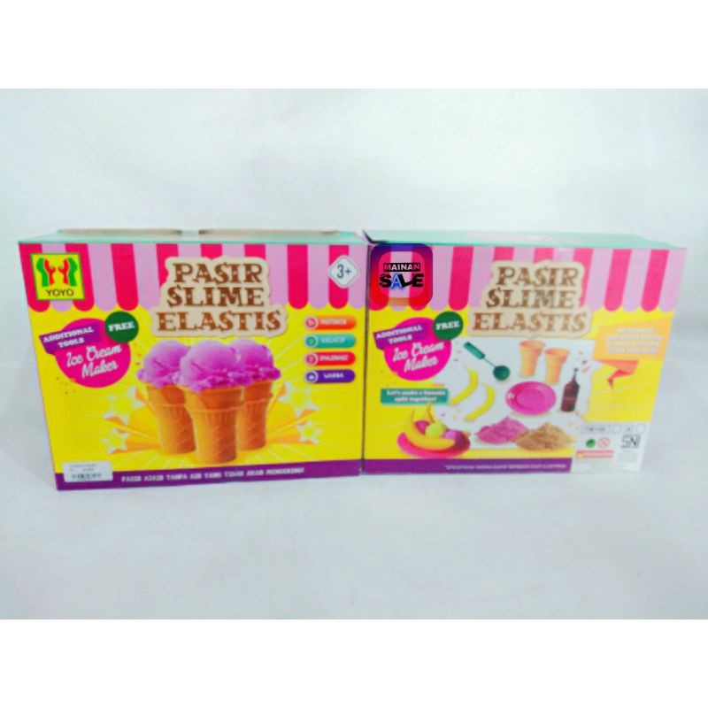 pasir slime elastis