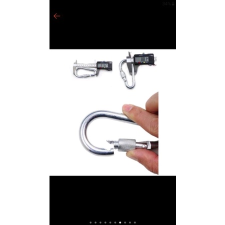 carabiner ready stok