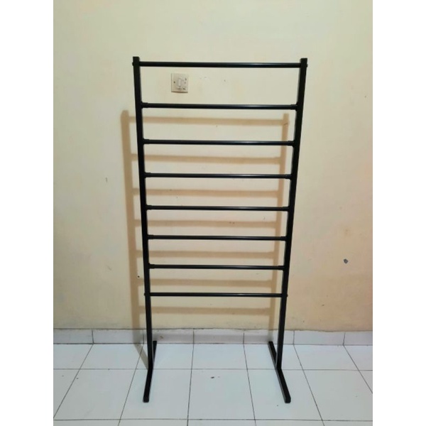STAND JILBAB 8 SUSUN PUTIH