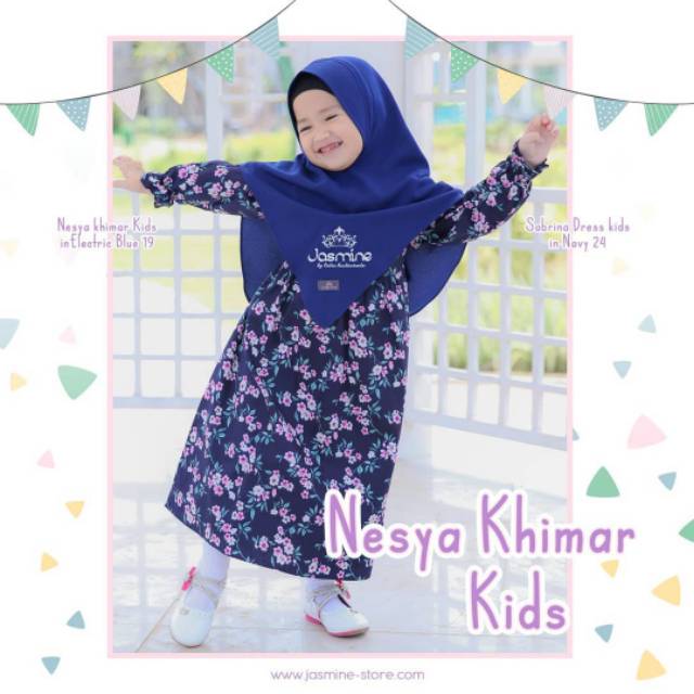 Nesya khimar anak - original jasmine