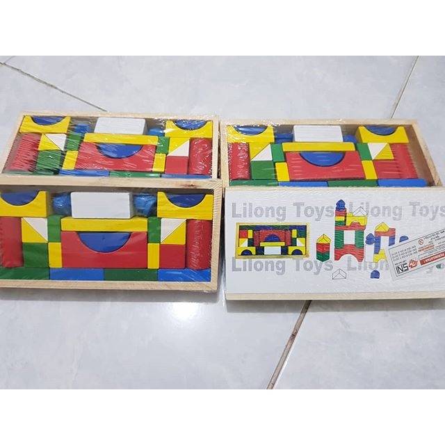 Puzzle wooden susun