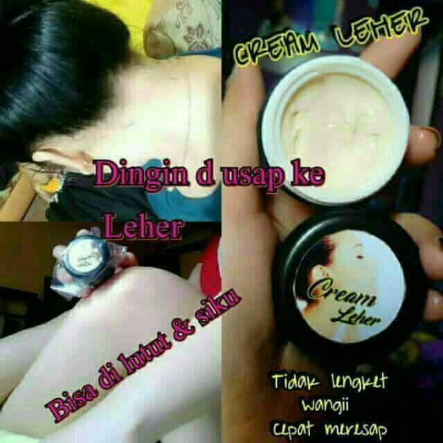 Cream leher