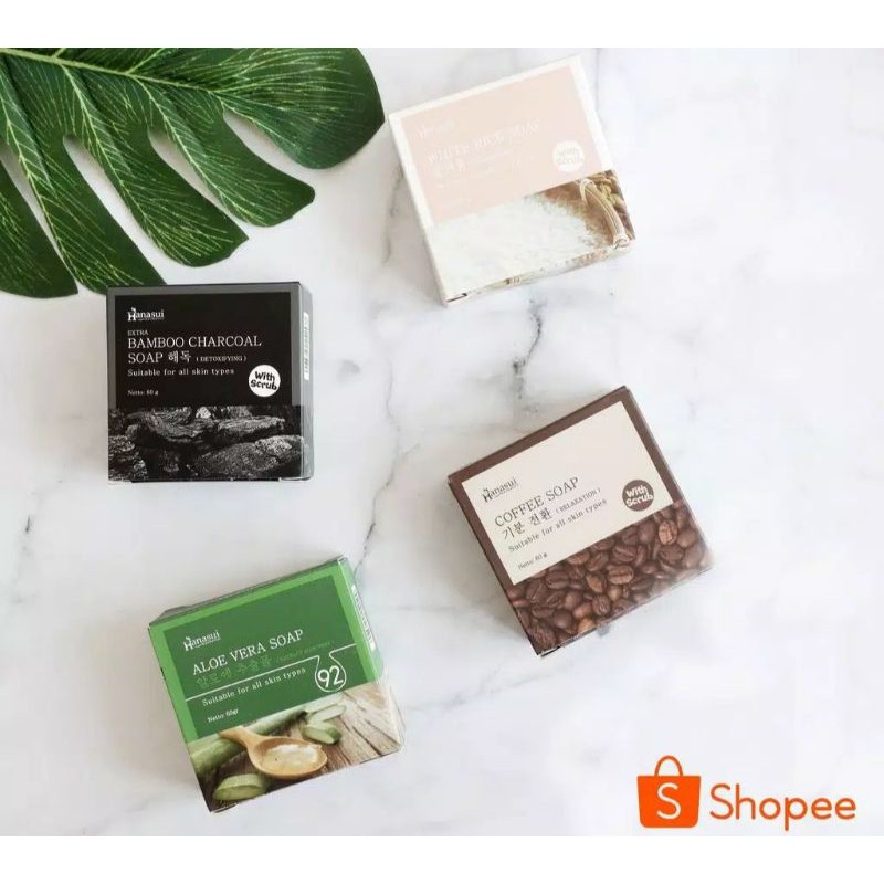Hanasui Scrub Soap/ Sabun