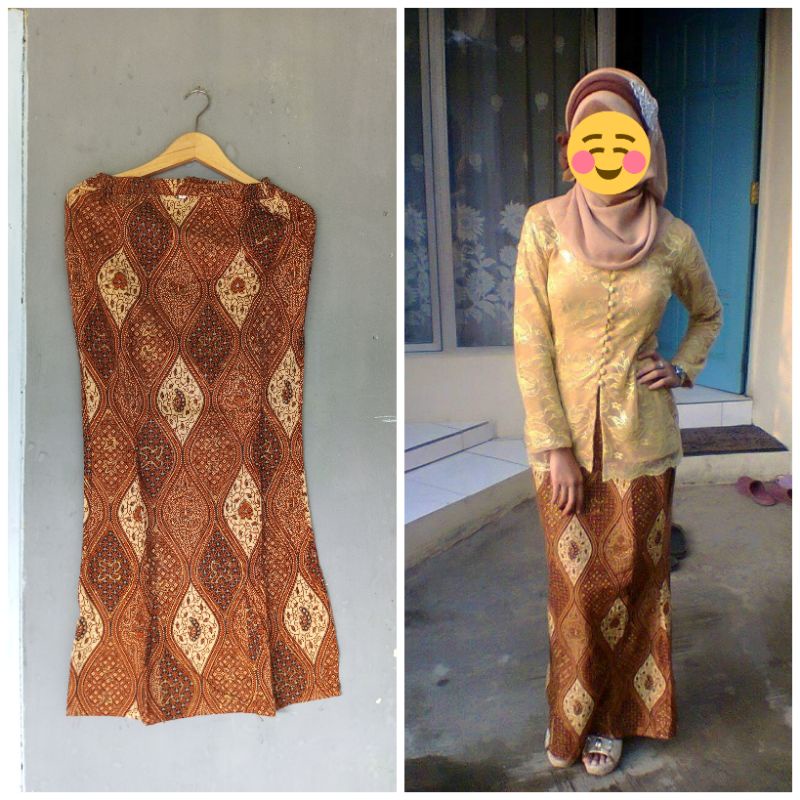 Preloved rok batik mermaid