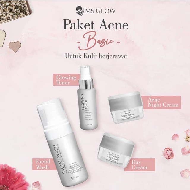 PAKET ACNE , FREE PARFUM