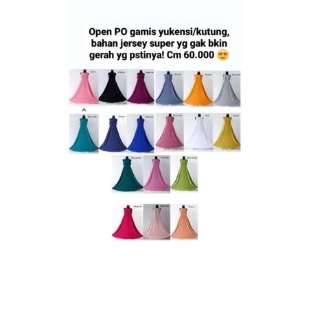 Gamis yukensi