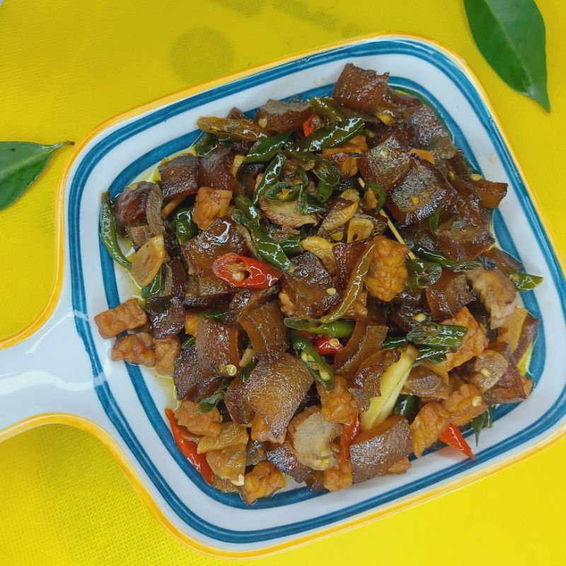 tumis kikil cabe