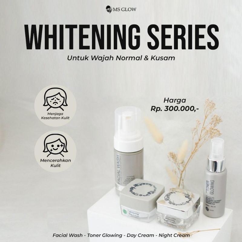 Paket Whitening MS Glow