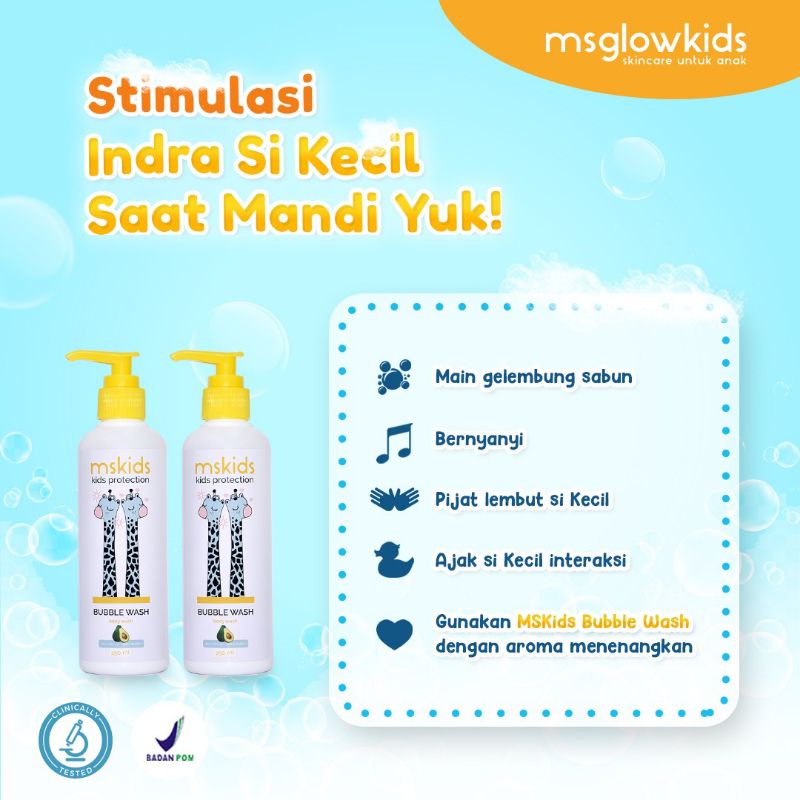 Bubble Wash Ms.Glowkids