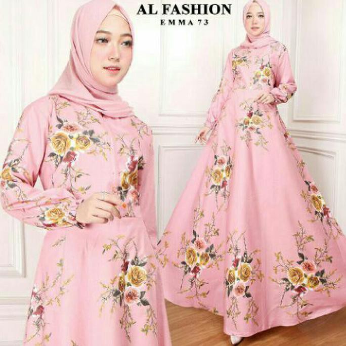 Maxi Emma Bunga Pink 73