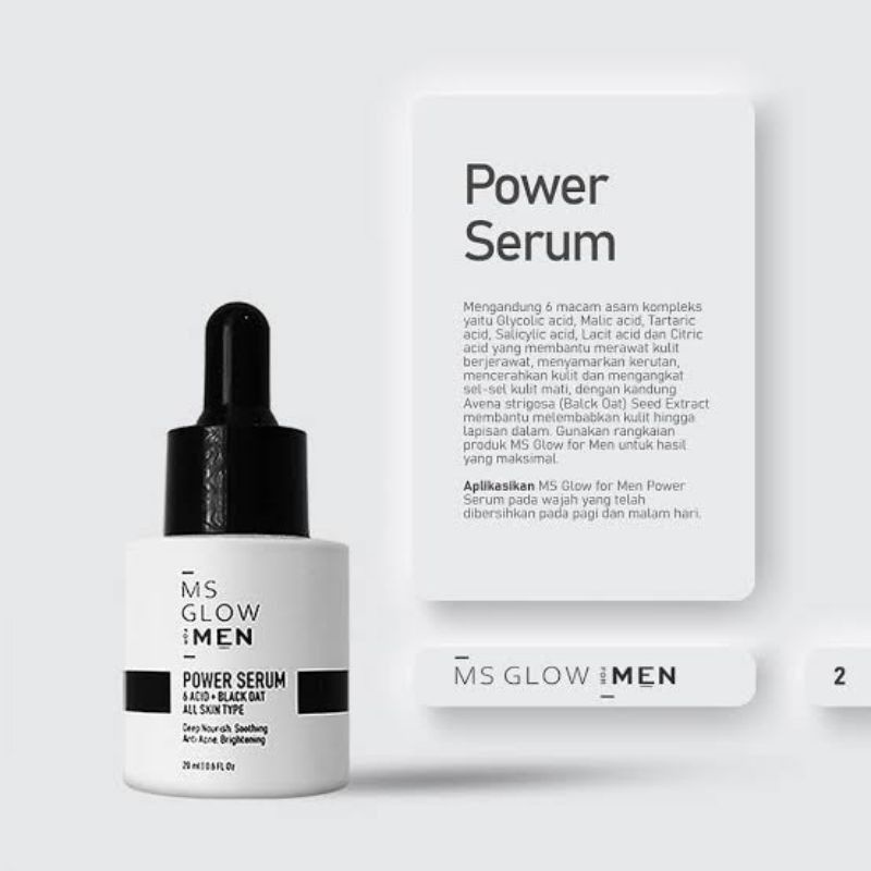 Power Serum MSGlow For Men