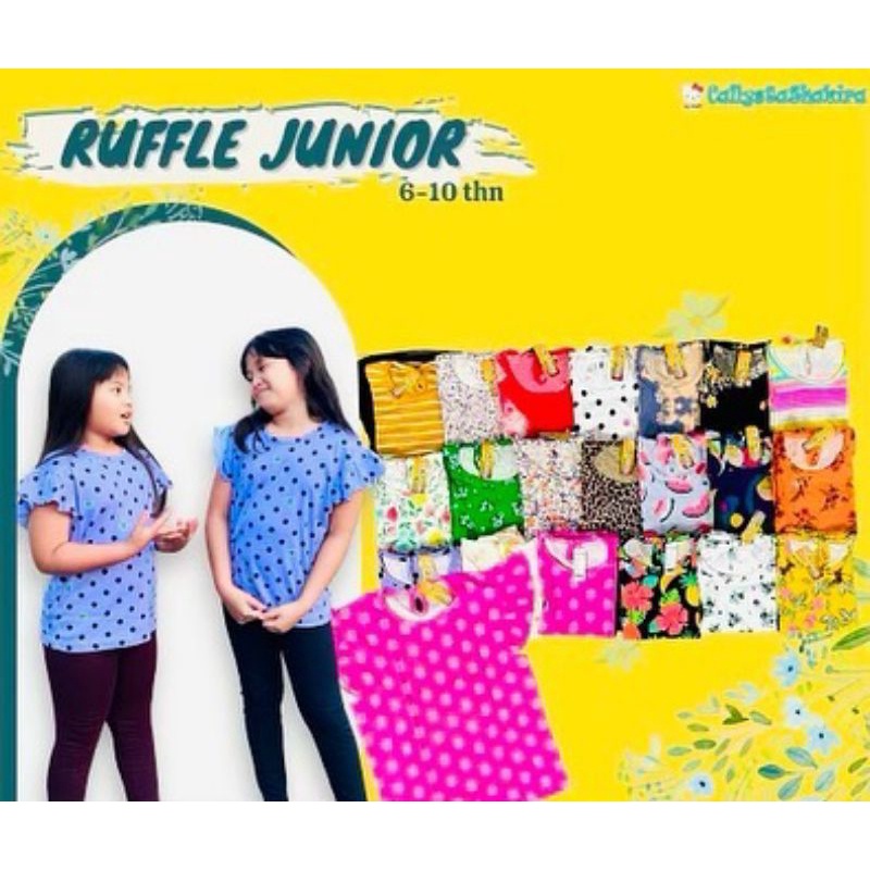 Ruffle tee girl Junior