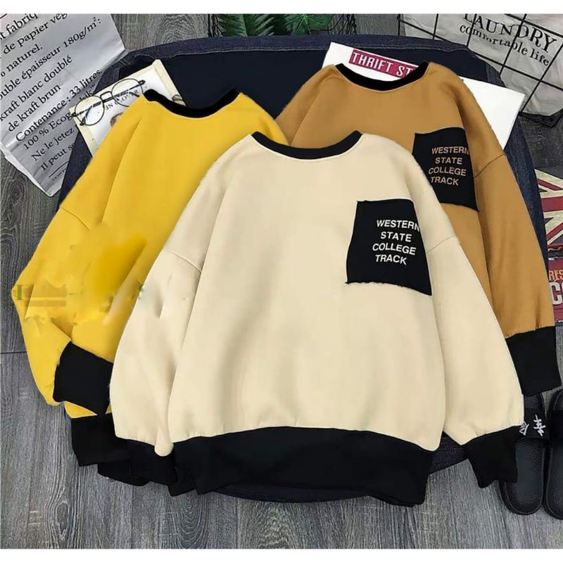 WESTERN STATE SWEATER OVERSIZE