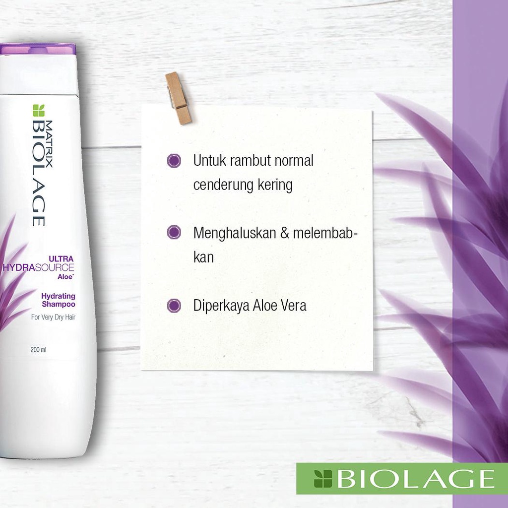 TERMURAH Matrix Biolage Hydrasource Shampoo 200ml <<
